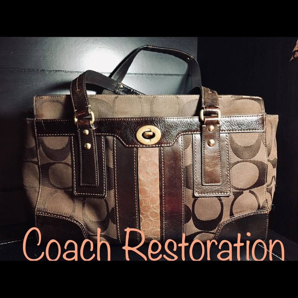 Coach Tote Refurbish